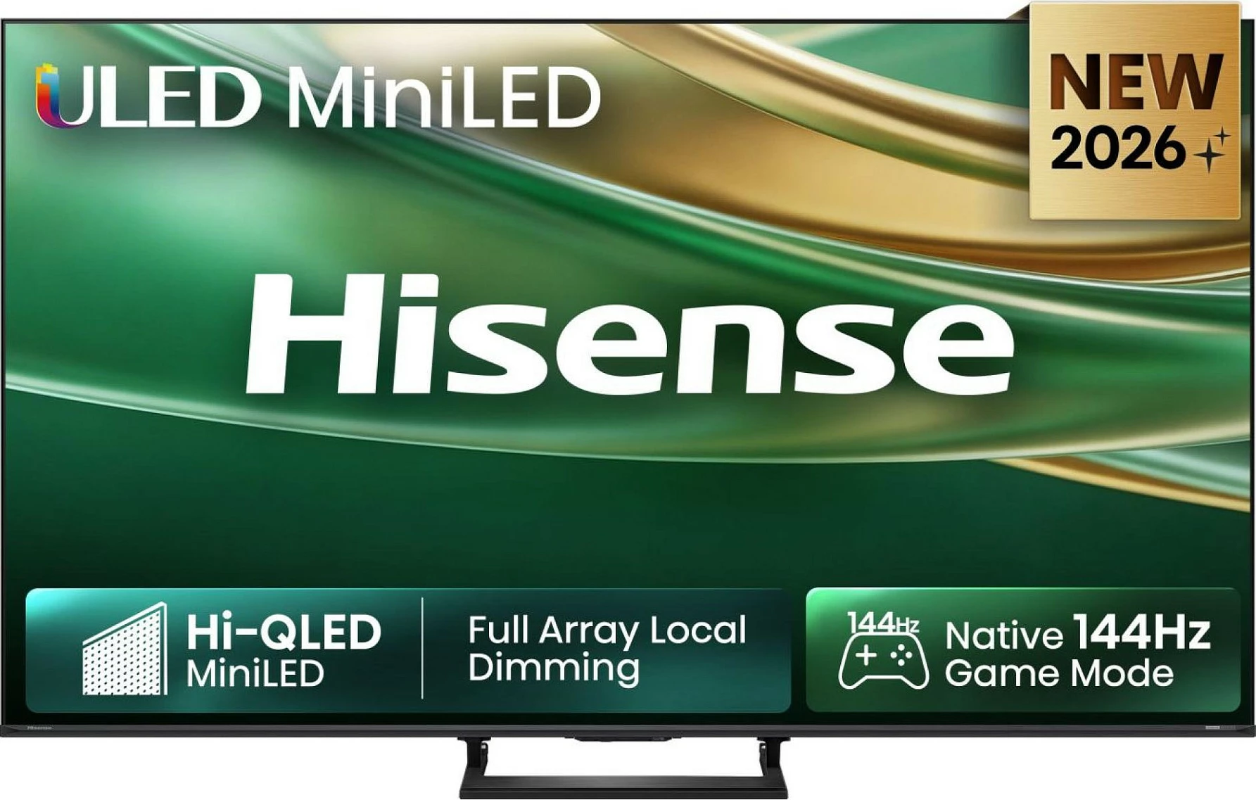 Televizor Smart Hisense 65E8S, 65", 4K UHD Mini LED, 144Hz