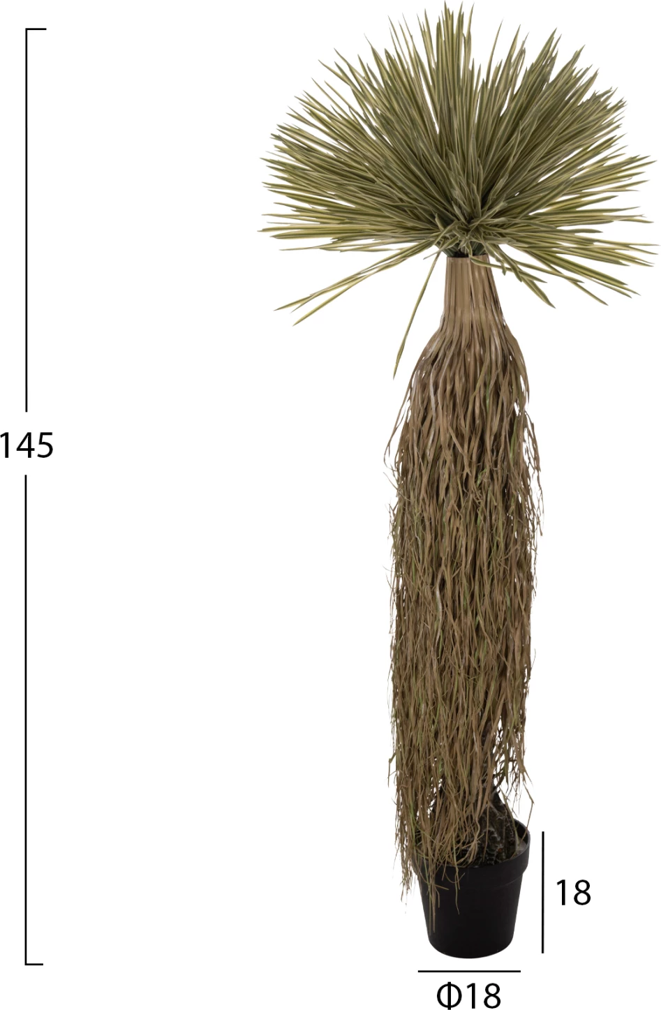 Bimë sintetike dekorative FH7973, 145H cm