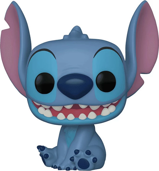 Figurinë koleksioni Funko Pop! Disney Lilo & Stitch, Stitch Smiling Seated, 10 cm, shumëngjyrëshe