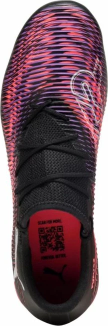 Atlete futbolli Puma për meshkuj, të zeza dhe të kuqe