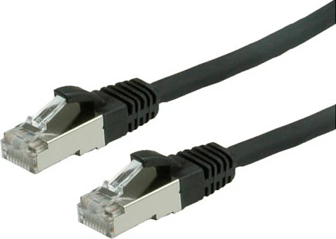 Kabllo rrjeti VALUE Patch Cord Cat6 S/FTP, 1.5m, LSOH, e zezë