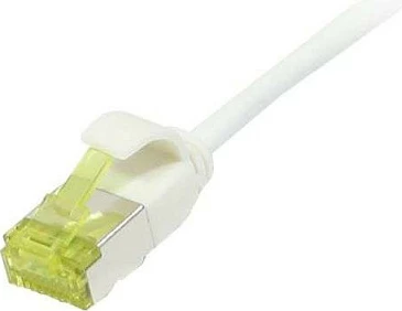 Kabllo rrjeti Synergy21 RJ45 CAT6A 0.15m, U/FTP, slim, e bardhë