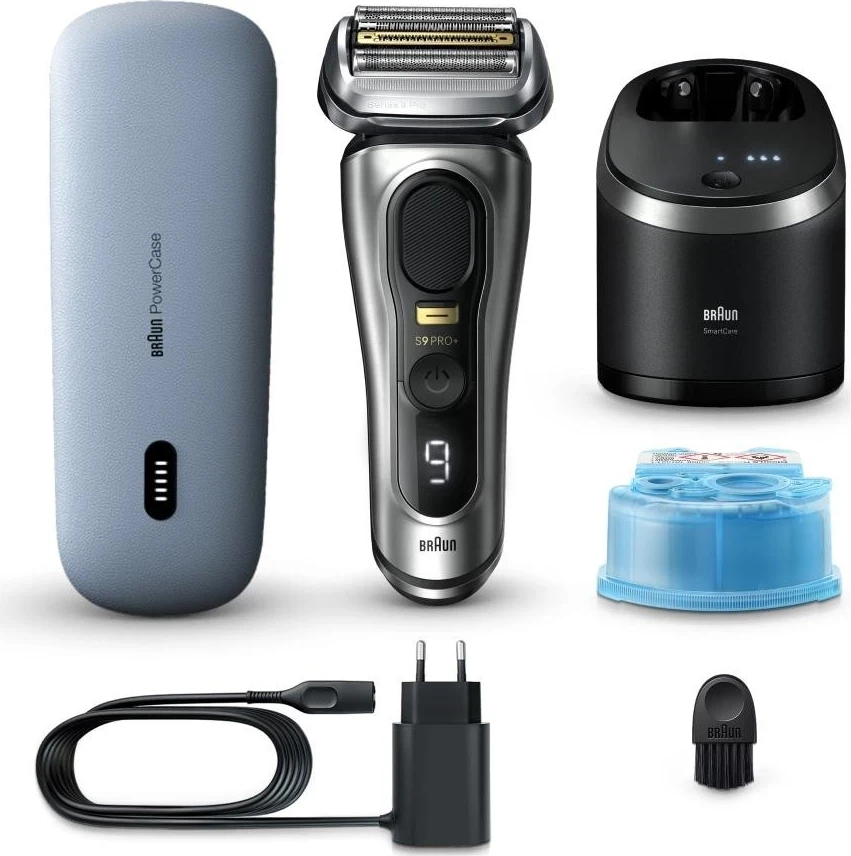Makinë rroje Braun Series 9 Pro+ 9577cc, argjend
