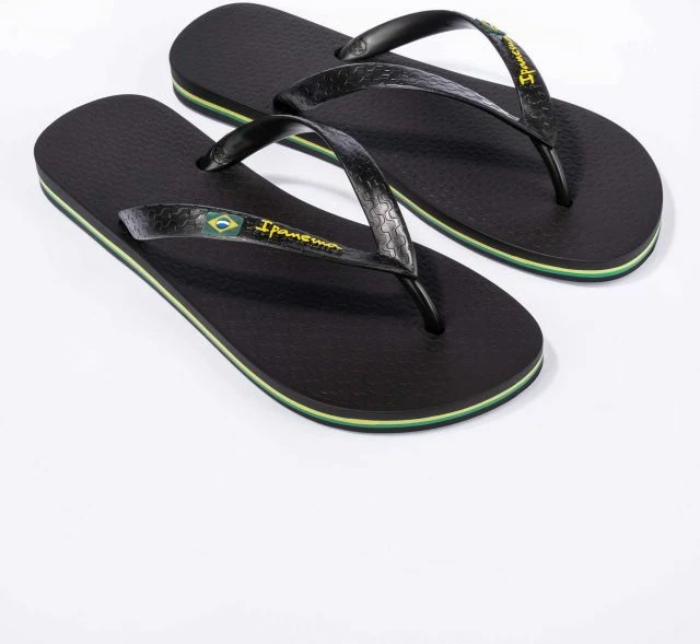 Flip-Flops Ipanema për meshkuj dhe femra, të zeza