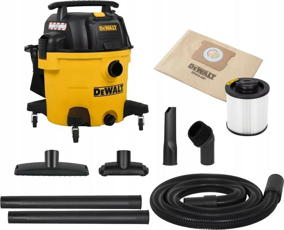 Fshesë me korrent suho/mokro DeWalt DXV34PTA 1200W 34L me prizë