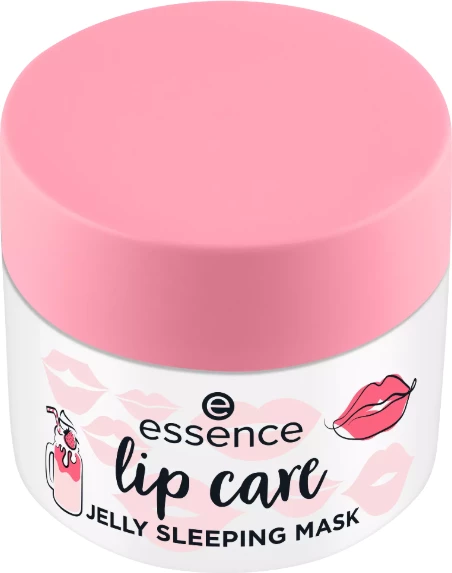 Maskë për buzë Essence Jelly Sleeping Mask 02 Stawberry Milkshake, 8 g