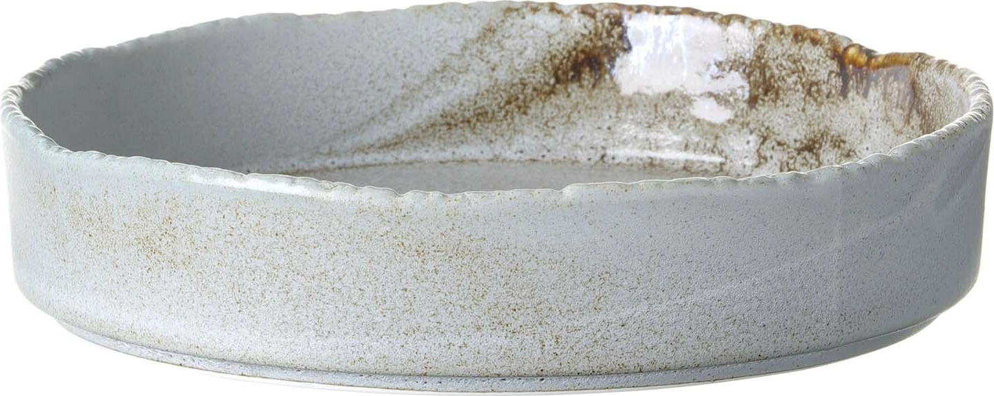Pjatë me buzë të lartë Fine Dine Stark Ø200 mm 870 ml, set 3 copë, gri