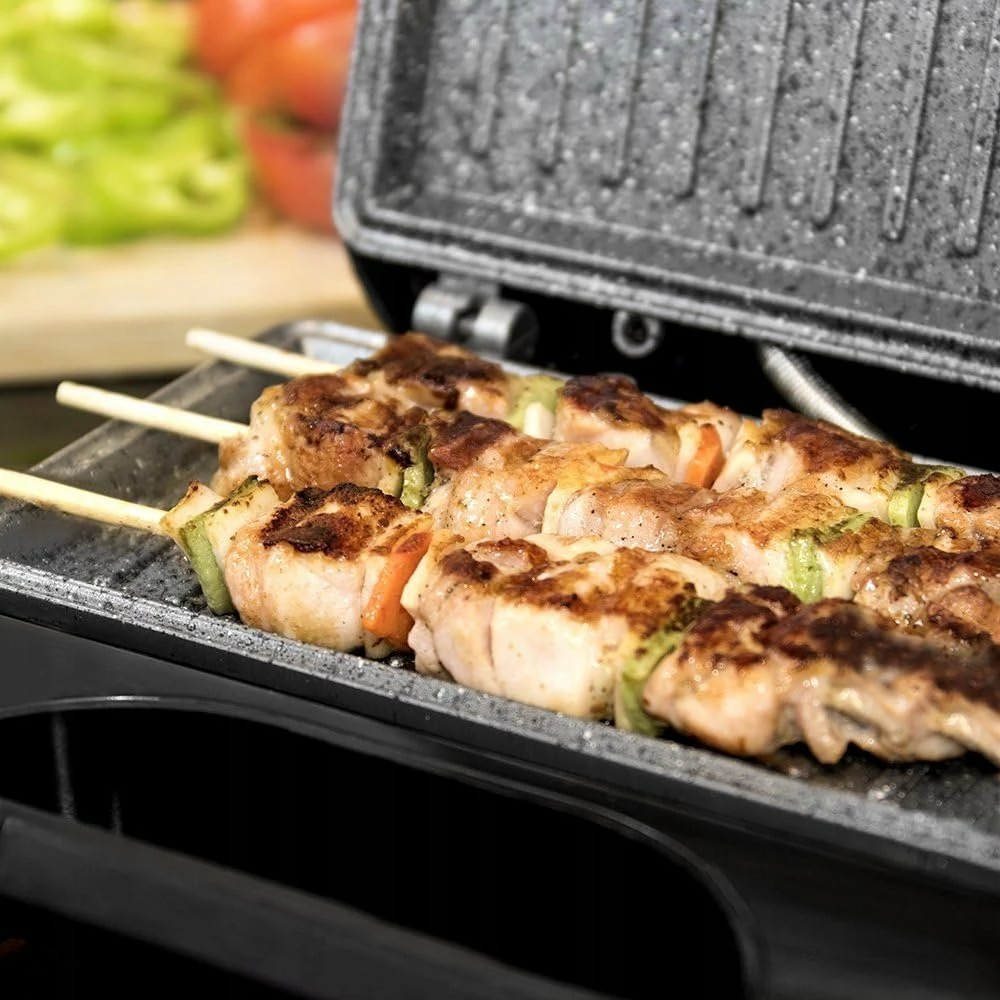Toster grill LTC LXOK1 750W, 2-në-1, 2 feta, i zi