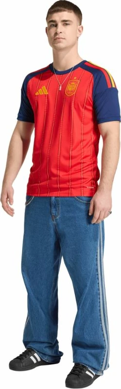 Fanellë futbolli për meshkuj adidas, e kuqe