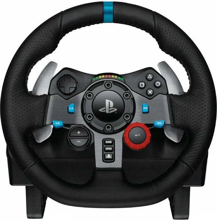 Timon simulatori Logitech G29 SE Driving Force, Force Feedback, 900°, për PC/PS3/PS4/PS5, set me pedale dhe shifter, i zi