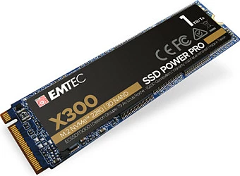 SSD i brendshëm EMTEC X300, M.2 NVMe, 1TB, PCIe 3.0, 2500/2000 MB/s