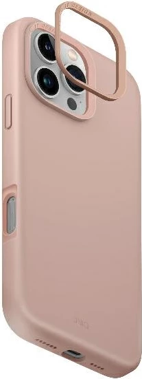 Mbështjellës UNIQ Lino Hue MagClick për iPhone 16 Pro, Rozë