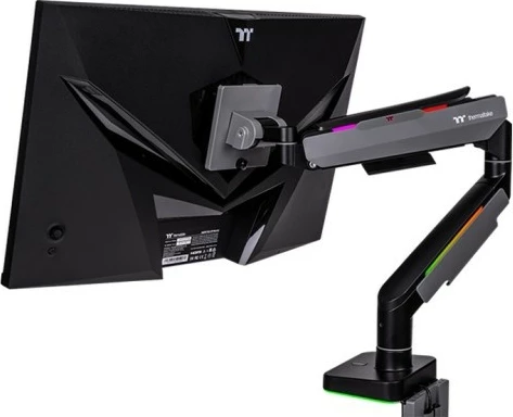 Krah monitori Thermaltake Single RGB Gaming, 17-49 inç, rrotullim 360°, ngjyrë e zezë
