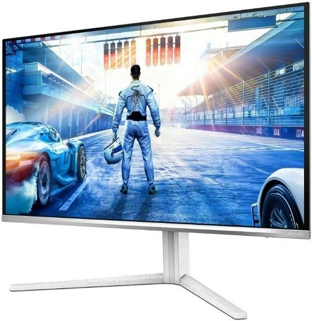 Monitor Philips 27M2N6501L/00, QD-OLED, 26.5 inch, 240Hz, QHD, i bardhë