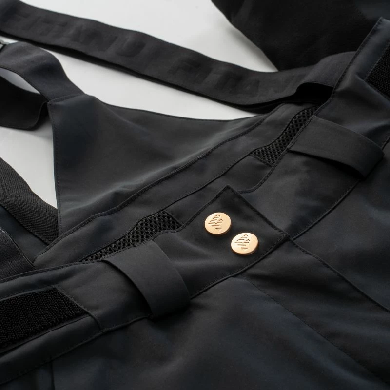 Pantallona ski për femra Fitanu CERTIS W PRIMALOFT, të zeza