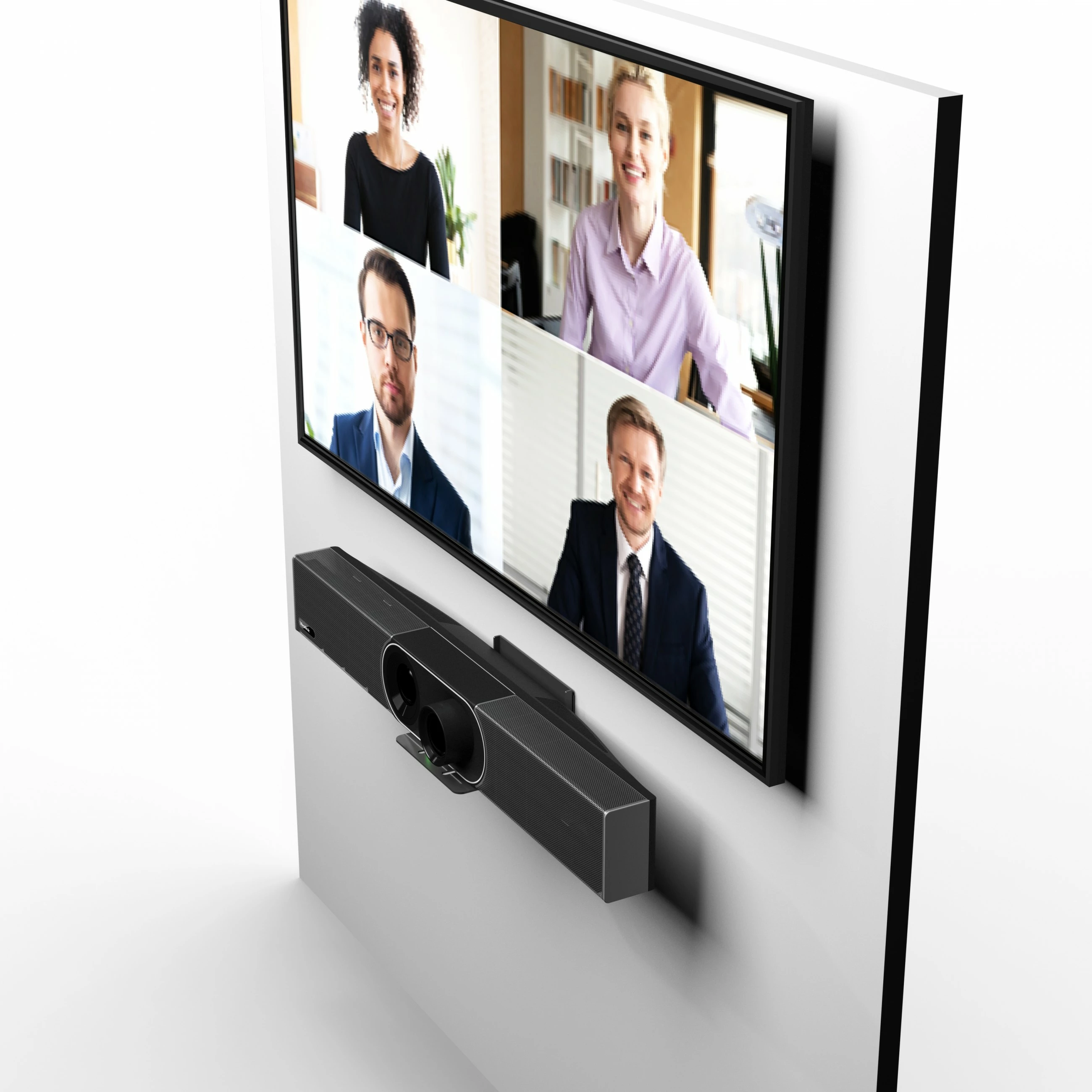 Mbajtës muri Yealink VCS-TVMount2, i zi