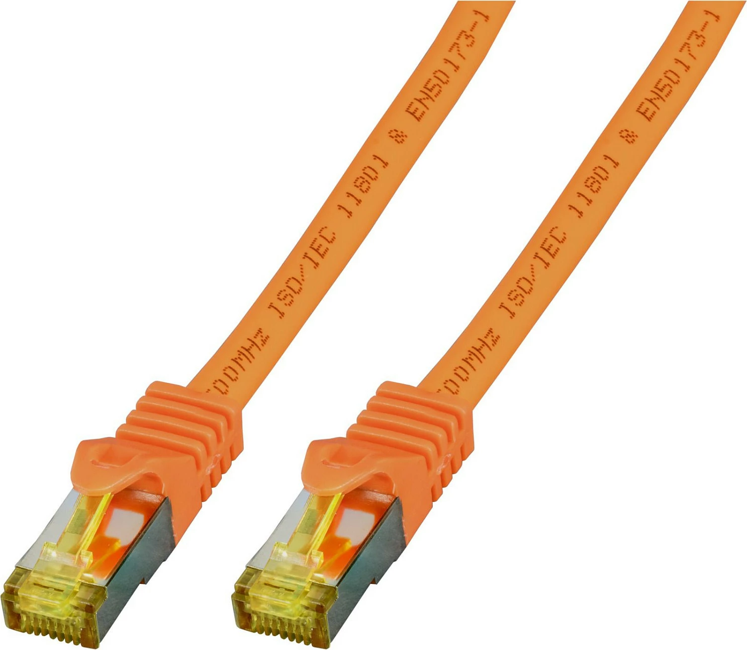 Kablë rrjeti EFB Elektronik MK7001.1,5O, Cat6a, 1.5 m, S/FTP, RJ45, portokalli