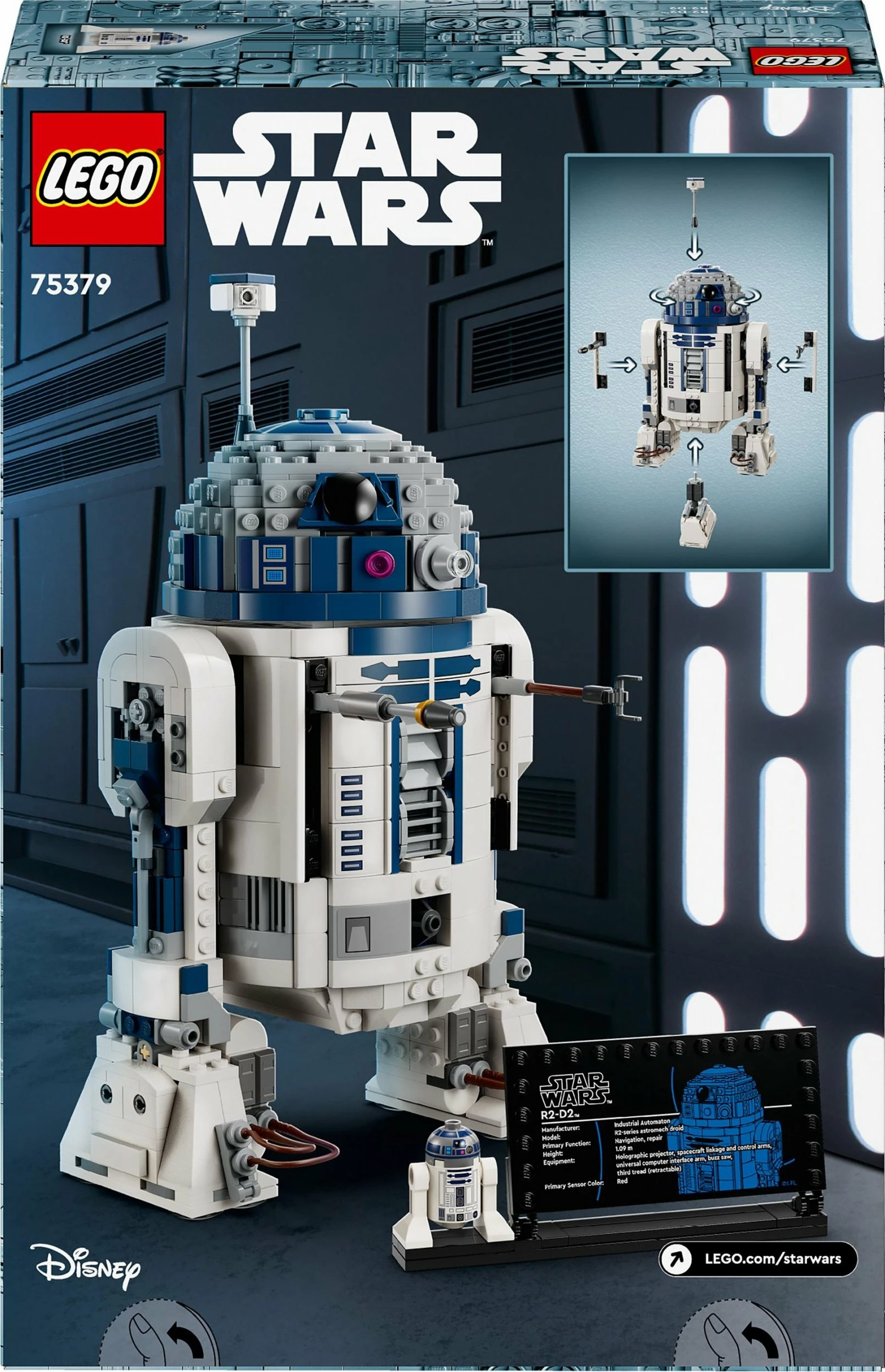 Set LEGO Star Wars R2-D2 75379, 1050 pjesë