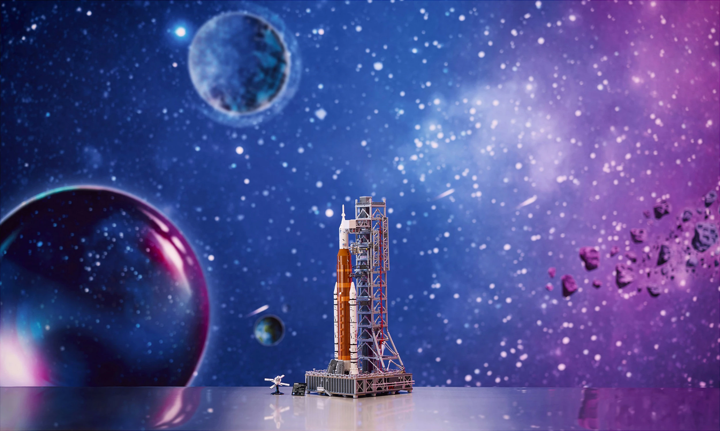 Set ndërtimi LEGO Icons NASA Artemis Space Launch System 10341, 3601 copë, multikolor