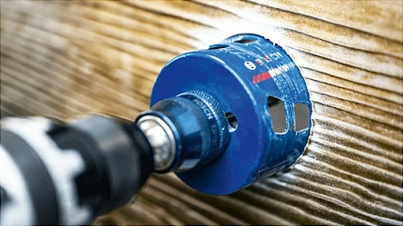 Sharrë rrethore Bosch EXPERT Tough Material, 2.5 cm, për drill, kaltër