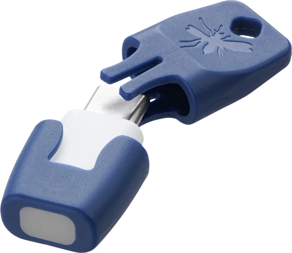 Pajisje kundër pickimeve të insekteve HEAT IT V3 USB-C, e kaltër