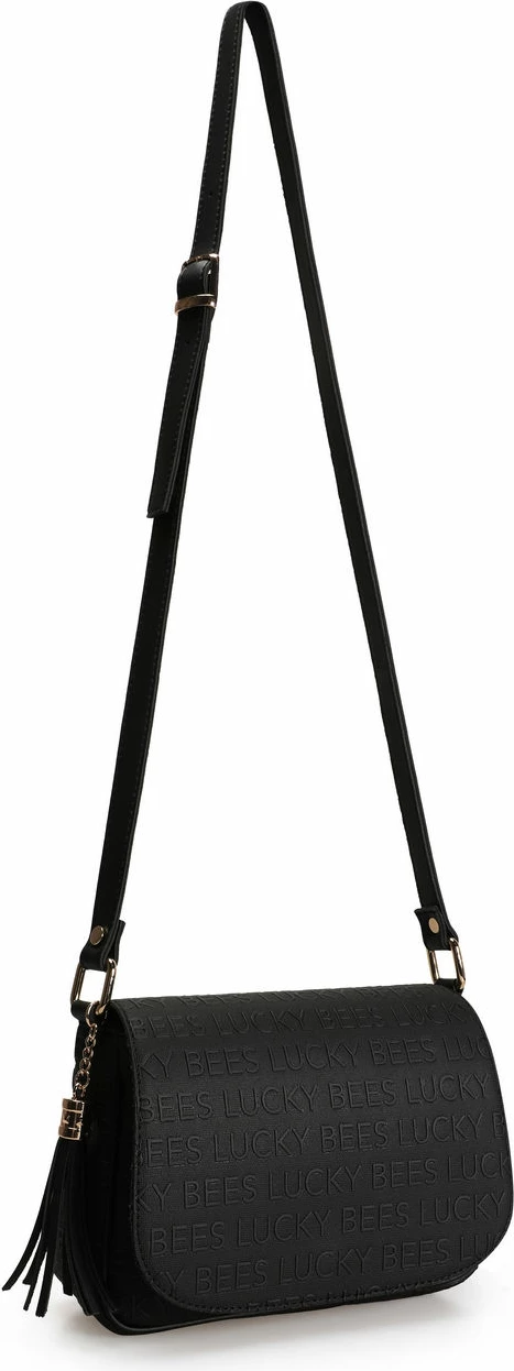 Çantë crossbody Lucky Bees, e zezë, 1389