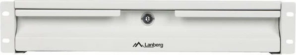 Sirtar LANBERG për rafte 19" 2U 360mm, gri