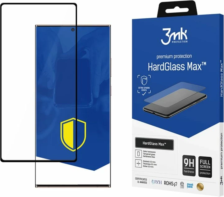 Mbrojtës ekrani 3mk HardGlass Max FingerPrint për Samsung Galaxy Note 20 Ultra 5G