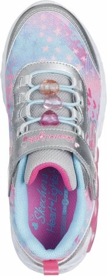 Atlete për fëmijë Skechers, silver/multi