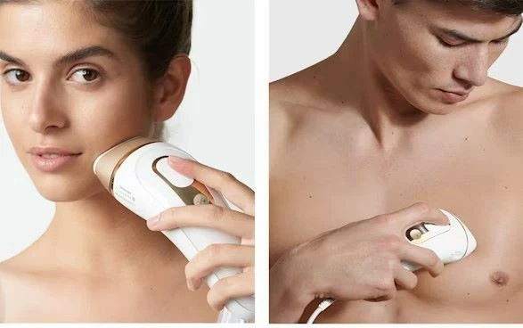 IPL Braun Silk-expert Pro 5 PL5382, 400000 impulse, 10 nivele, bardhë-ari