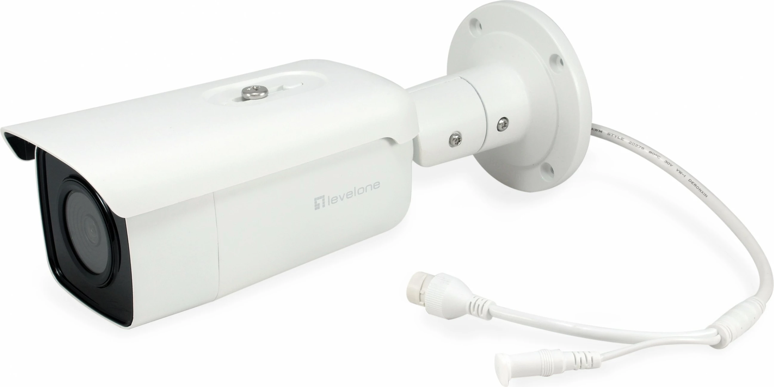 Kamerë IP LevelOne GEMINI FCS-5092, 6-MP, H.265, PoE, IR LED 60 metra, e bardhë