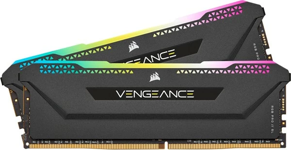 RAM Memorje Corsair Vengeance RGB Pro SL 32GB (2x16GB) 3600MHz DDR4, e zezë