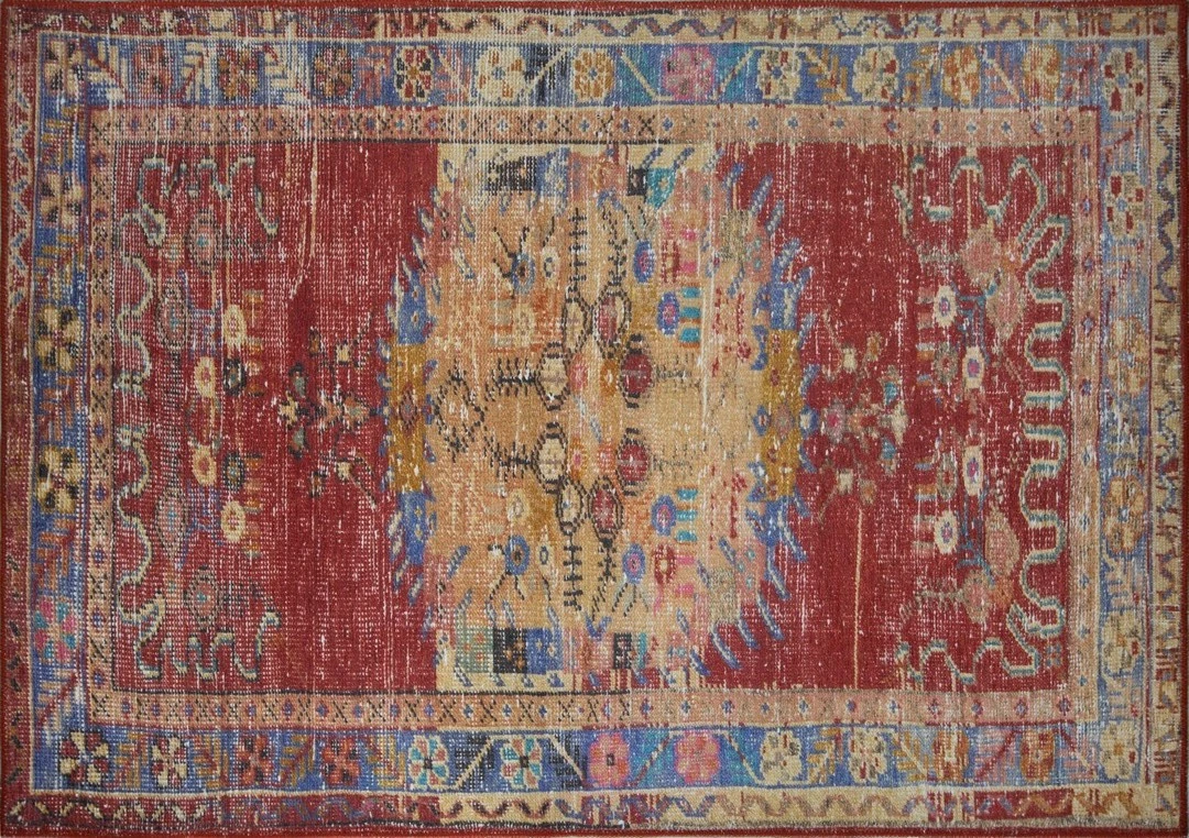 Qilim Conceptum Hypnose, Soul Chenille, ngjyrë e kuqe, 210x310 cm