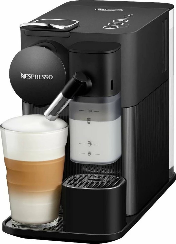 Makinë kafeje me kapsula DeLonghi Lattissima One EN510.B, 19 bar, 1 l, Nespresso, e zezë