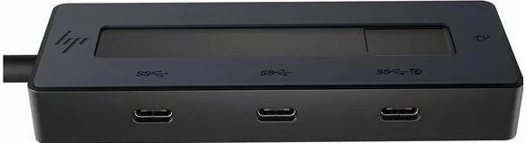 Stacion dokimi HP 4K USB-C Multiport Hub, ngjyrë e zezë