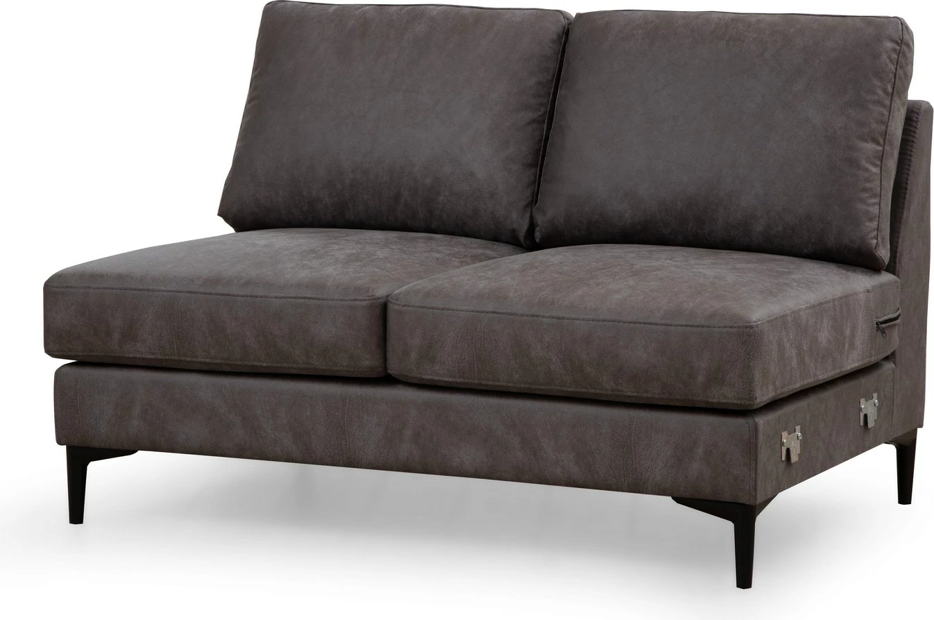 Kënd-sofë Atelier del Sofa Porto Corner (CHL-02-C-EOT), ngjyrë antracit