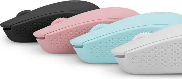 Maus NATEC STORK, Bluetooth + USB Type-A, 1600 DPI, Rozë