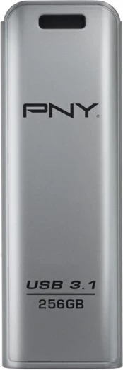 USB Flash PNY Elite Steel 3.1, 256GB, argjendtë
