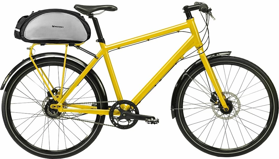 Çantë biçiklete Wozinsky WBB1BK, 13L, e zezë, me rrip shpatulle