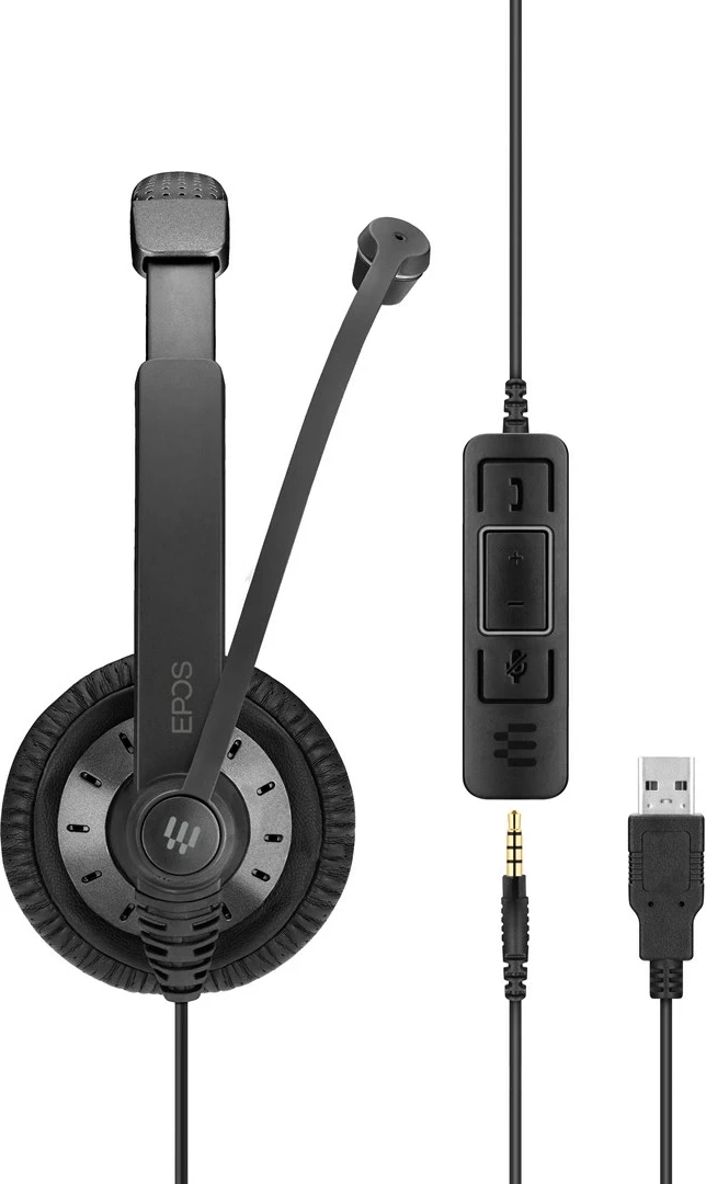 Kufje EPOS SC75 USB ML, e zezë