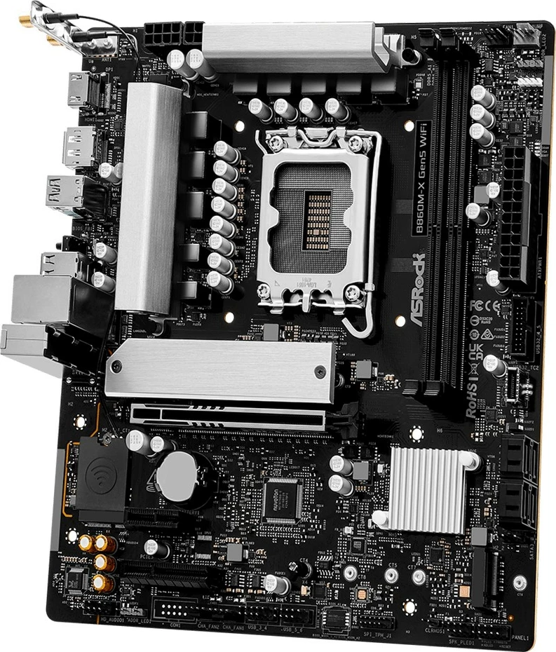 Pllakë amë ASRock B860M-X Gen5 WiFi, LGA1851, mATX, DDR5 (2 DIMM)