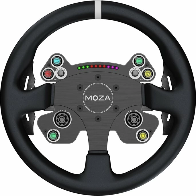 Timon garash MOZA CS V2P 13\" wireless 2.4GHz, Quick Release, RGB, 14 butona, i zi (RS057)