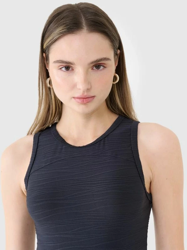 Bodysuit për femra 4F, e zezë