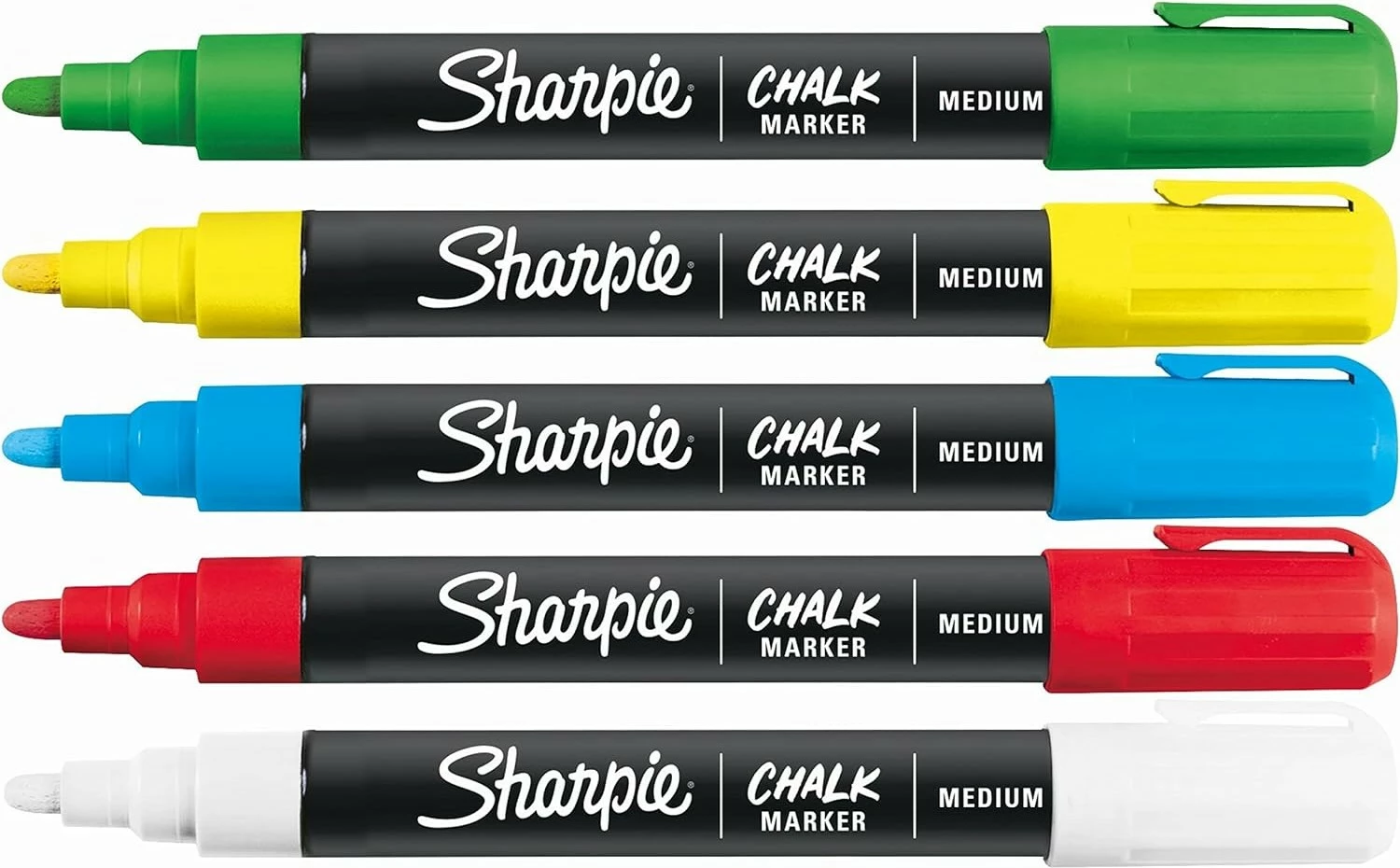 Set markerash Sharpie Chalk, 5 copë, ngjyra të ndryshme