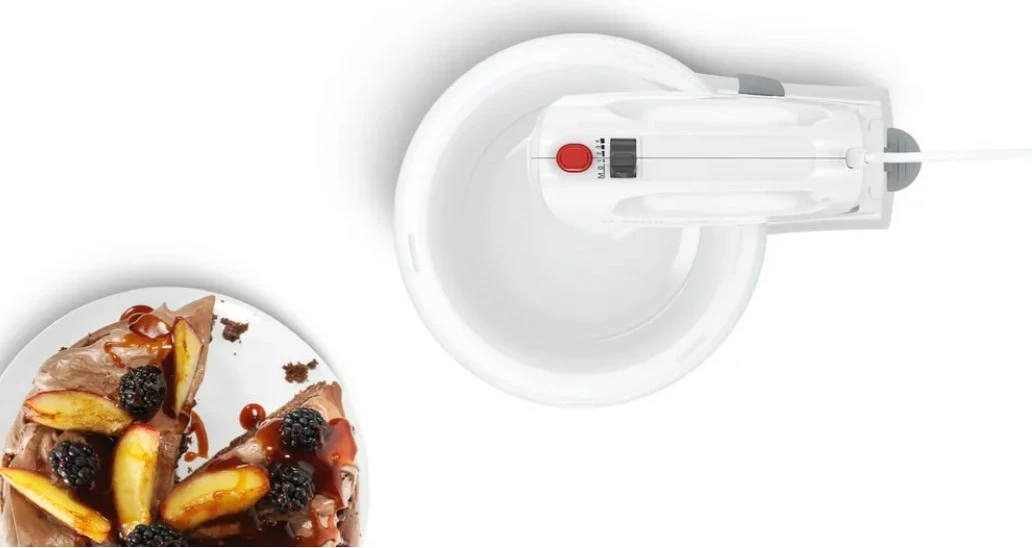 Mikser dore Bosch MQWPL2000, 375W, i bardhë me enë