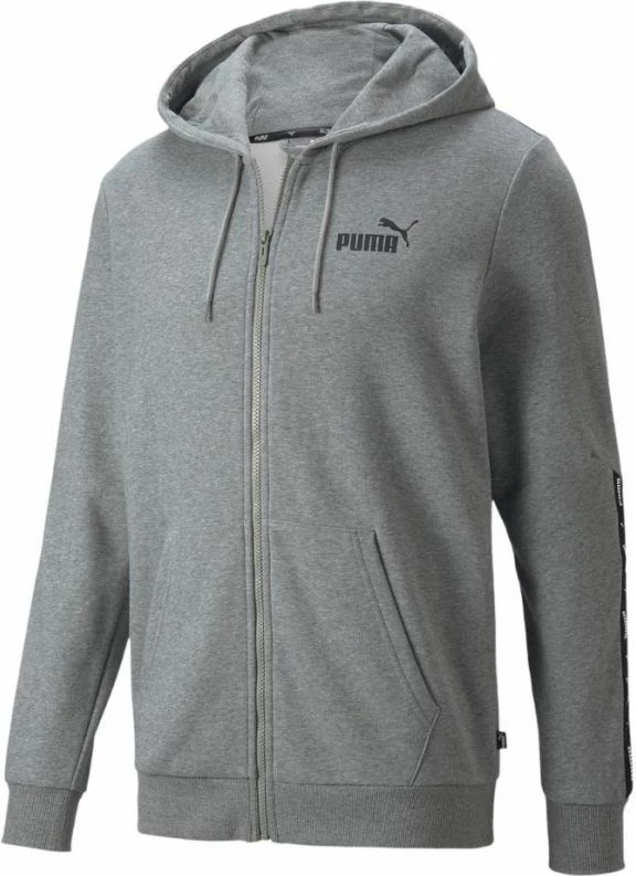 Duks me kapuç Puma, gri [Madhësia: M]