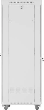 Kasë rack LANBERG 19" 42U 600x800mm, gri, derë perforuese LCD