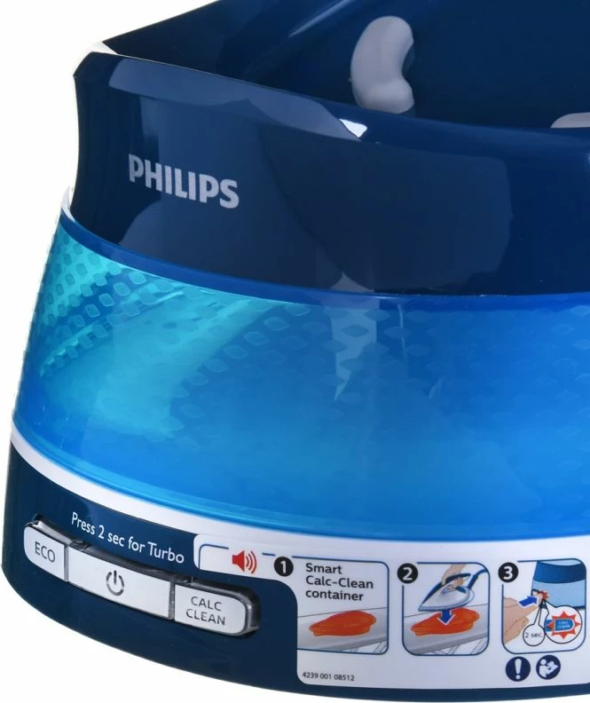 Hekur me gjenerator avulli Philips PerfectCare GC7840/20 2400W 1.5L bardhë/blu
