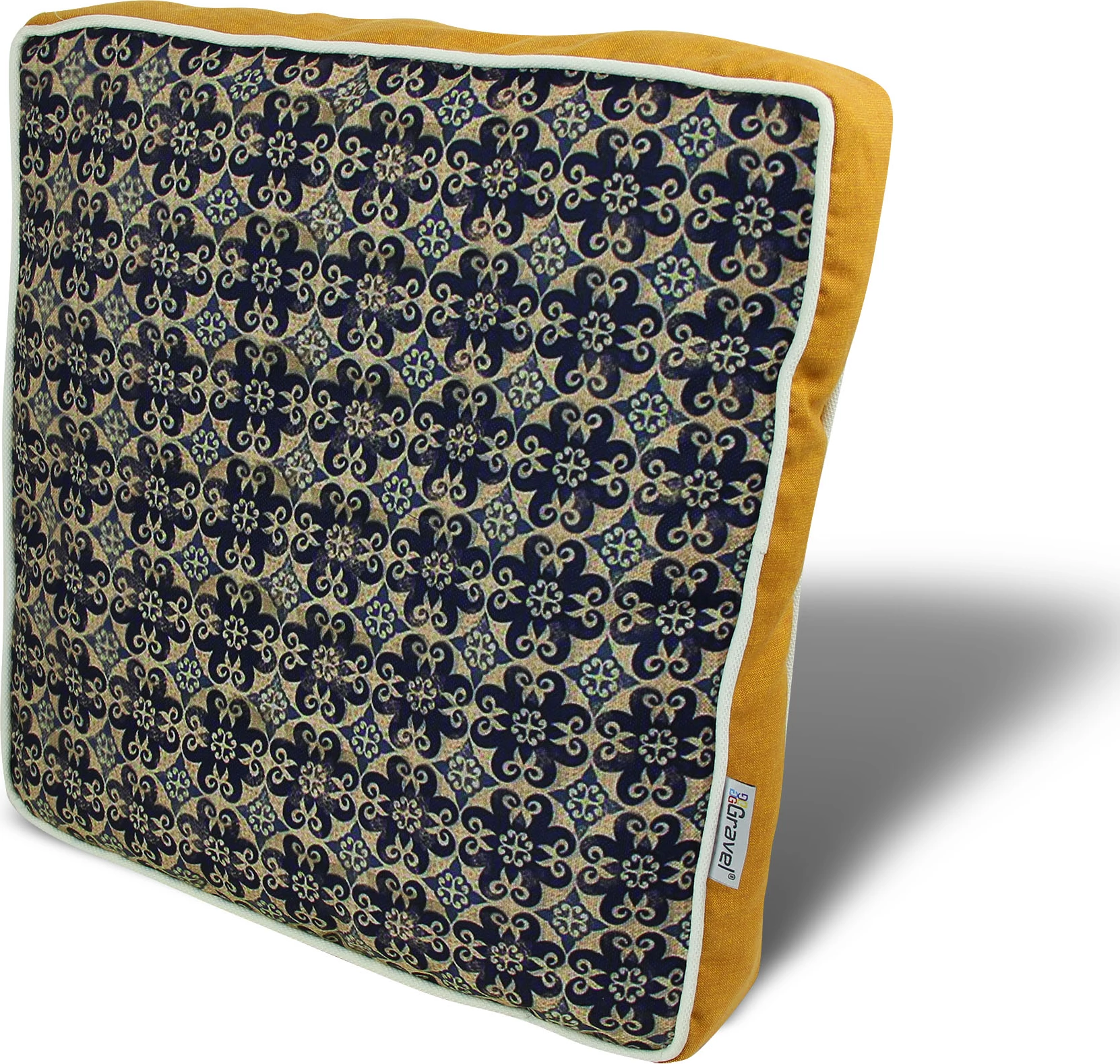 Jastëk dekorativ Aberto Design, YM1008, shumëngjyrësh, 42x42cm