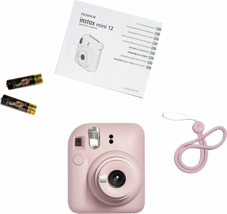 Fujifilm Instax Mini 12 - Instant camera - Blossom pink